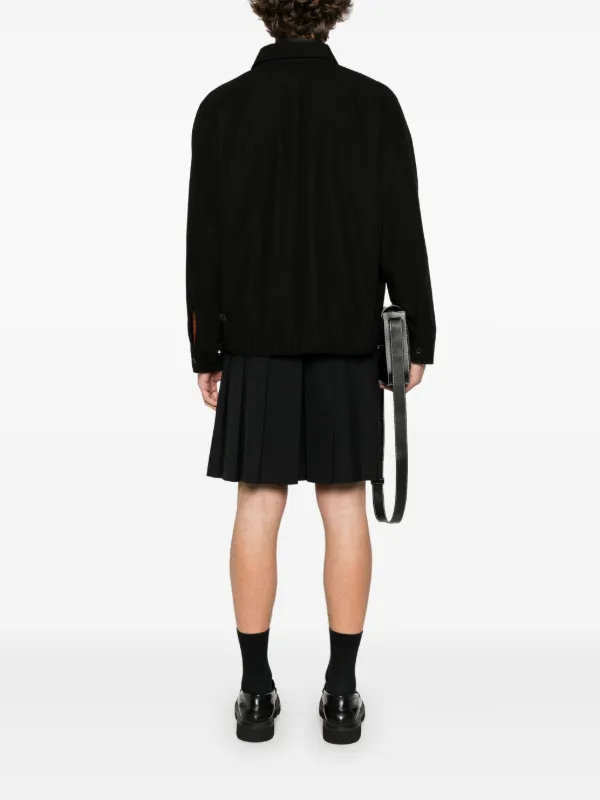 Sacai プリーツ ショートパンツ | ブラック | FARFETCH JP Sacai プリーツ ショートパンツ | ブラック | FARFETCH JP
