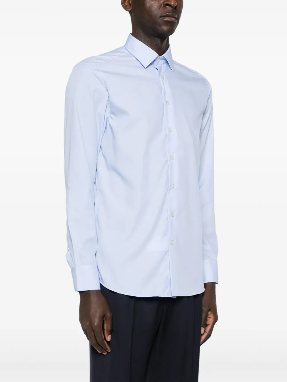 ETRO Katoenen overhemd Blauw