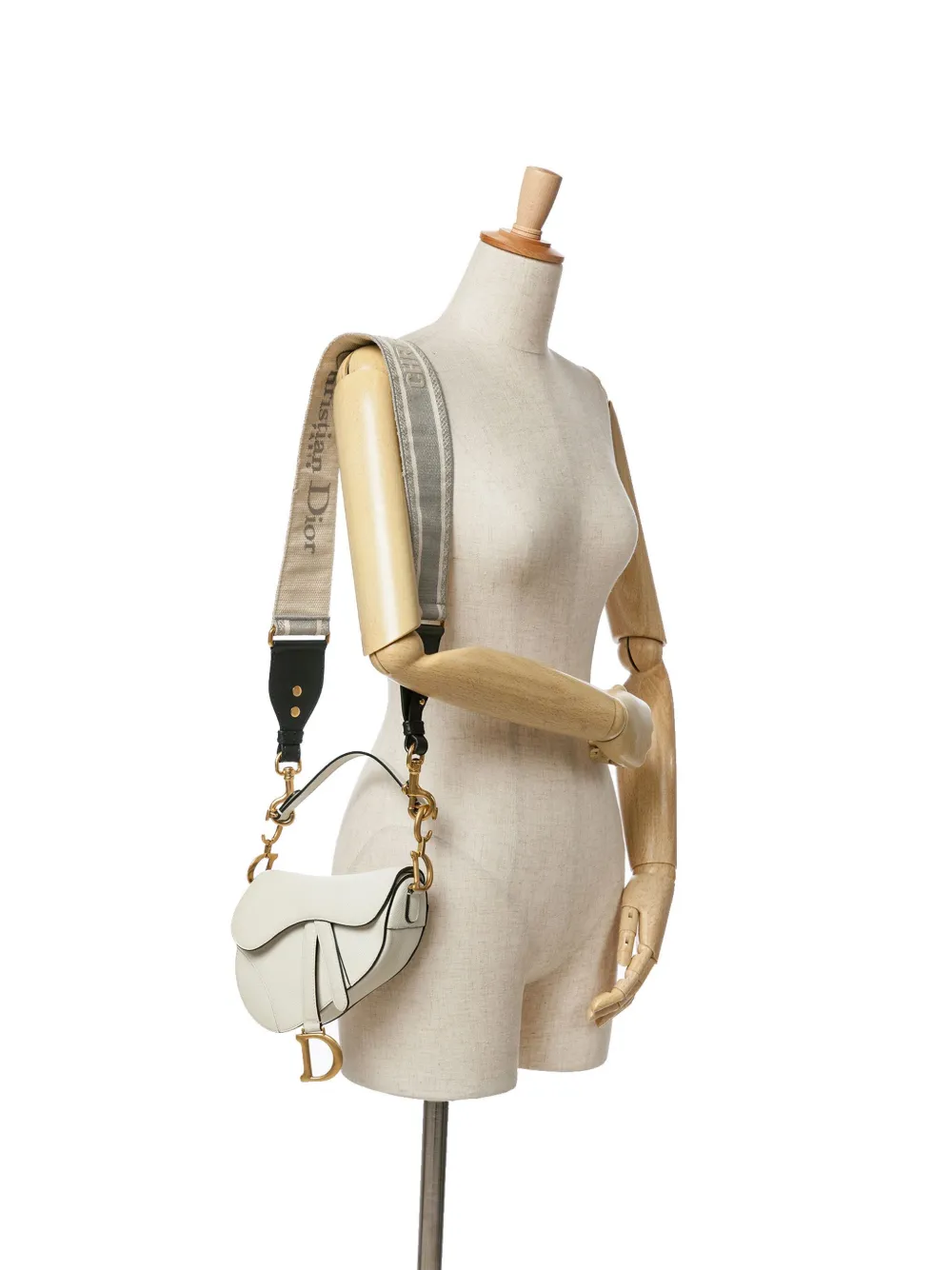 Christian Dior Pre-Owned 2020 Mini Leather Saddle satchel | Pre-Owned | Image 2