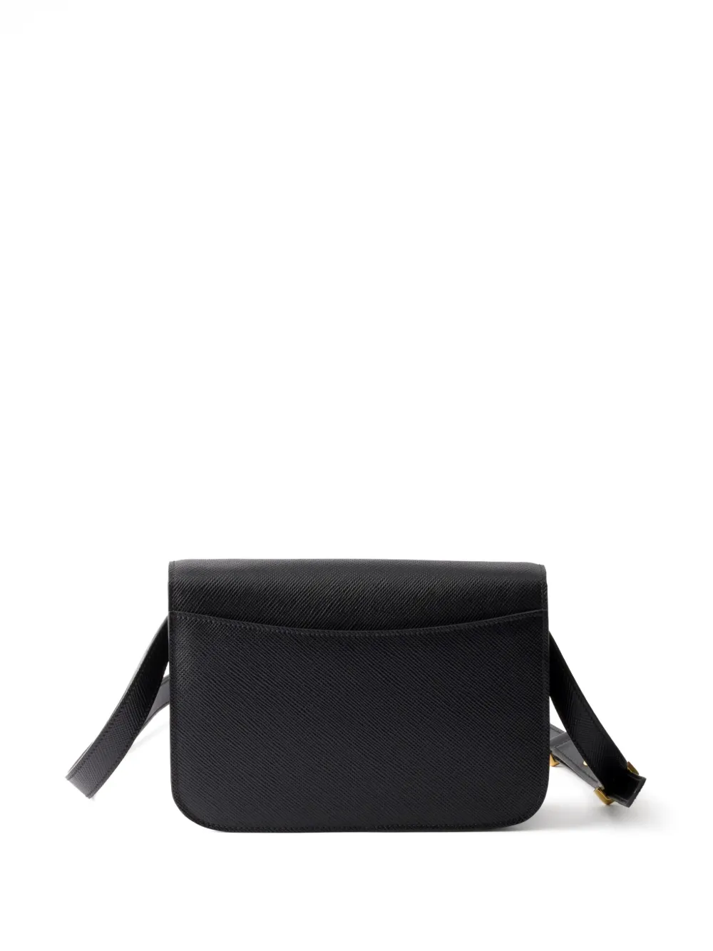 Prada medium leather shoulder bag - Zwart