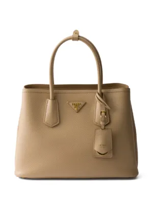 Prada ガレリア サフィアーノレザーハンドバッグ S | ニュートラル