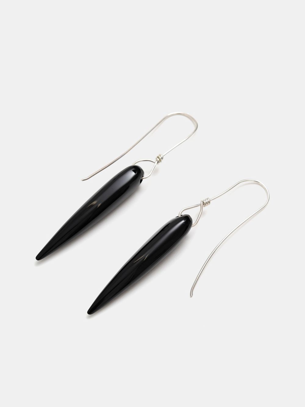 Sophie Buhai Onyx earrings - Zwart