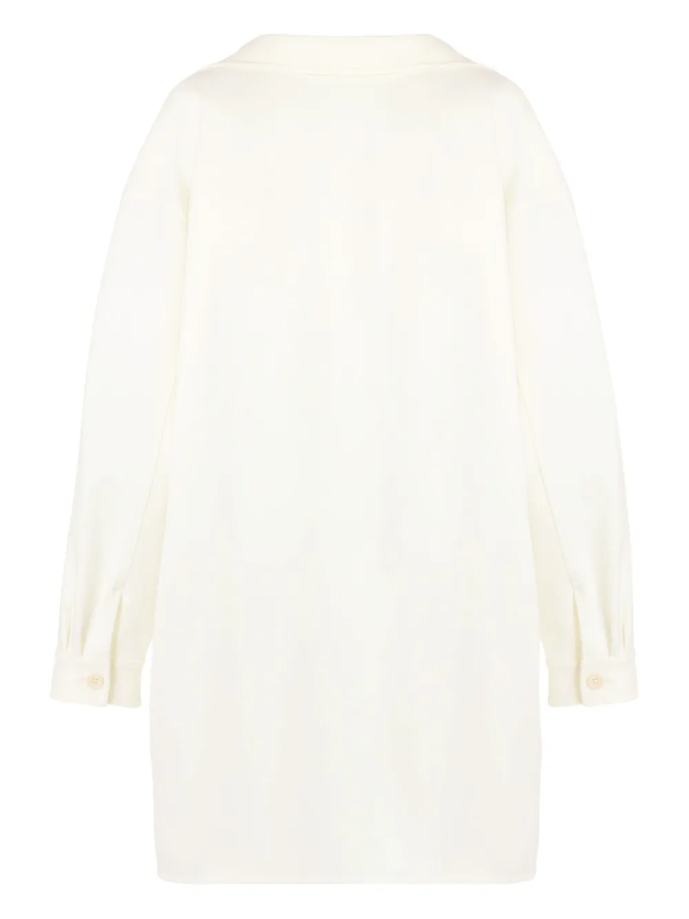 Max Mara Orlaya blazer met gekerfde revers BIANCO