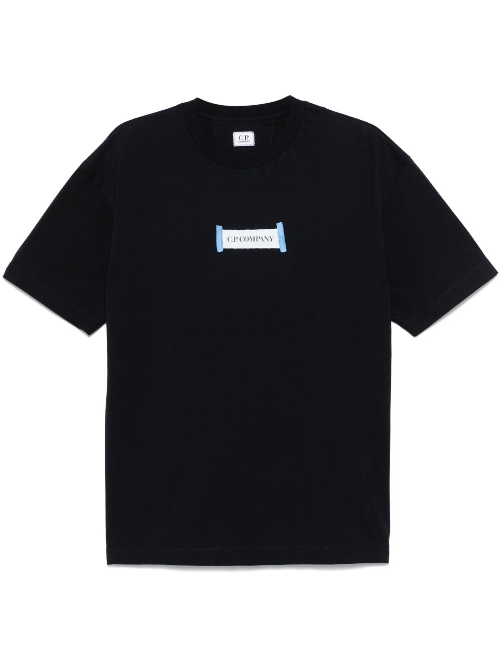 C.P. COMPANY LOGO-PRINT T-SHIRT