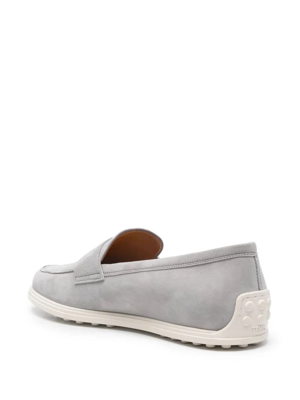 Tod's suede loafers Grey