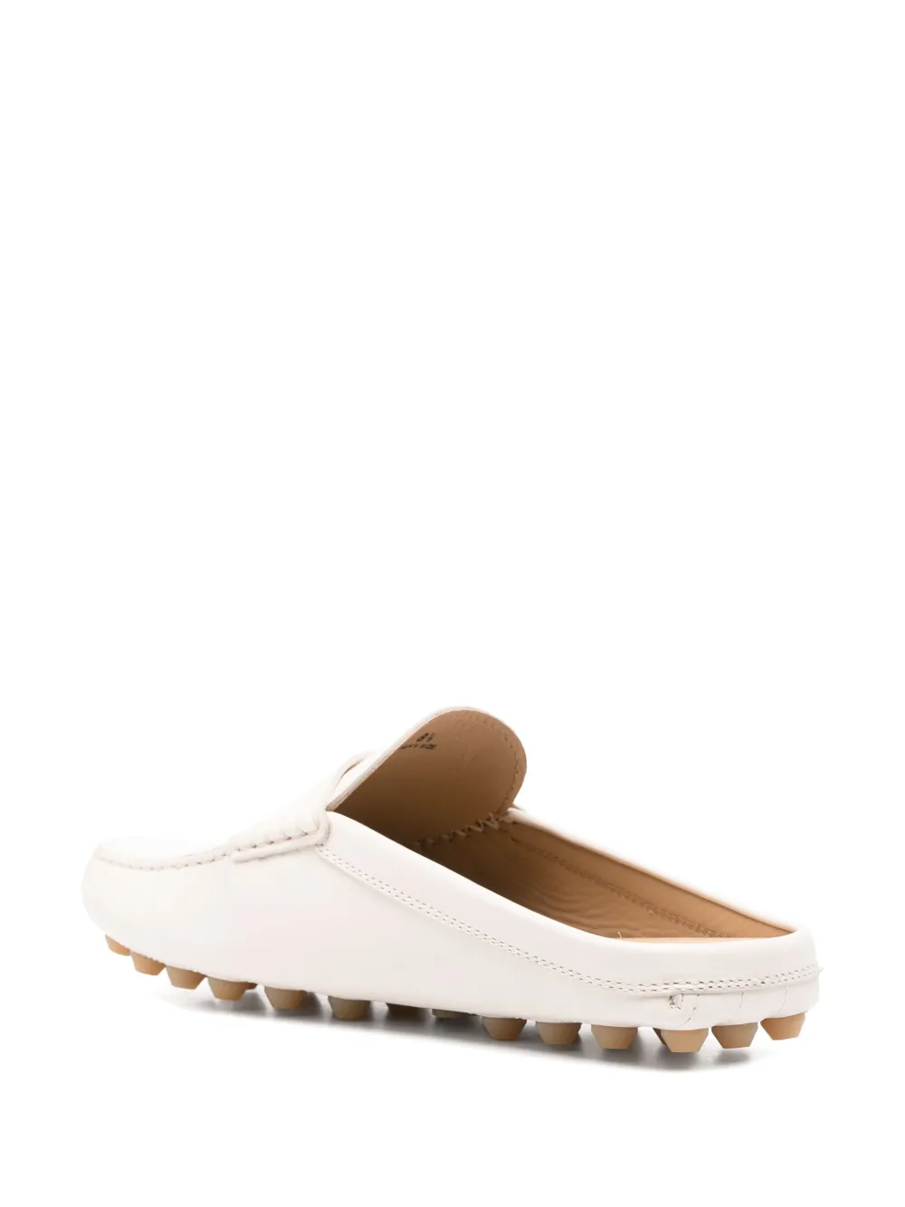 Tod's leather slippers Neutrals