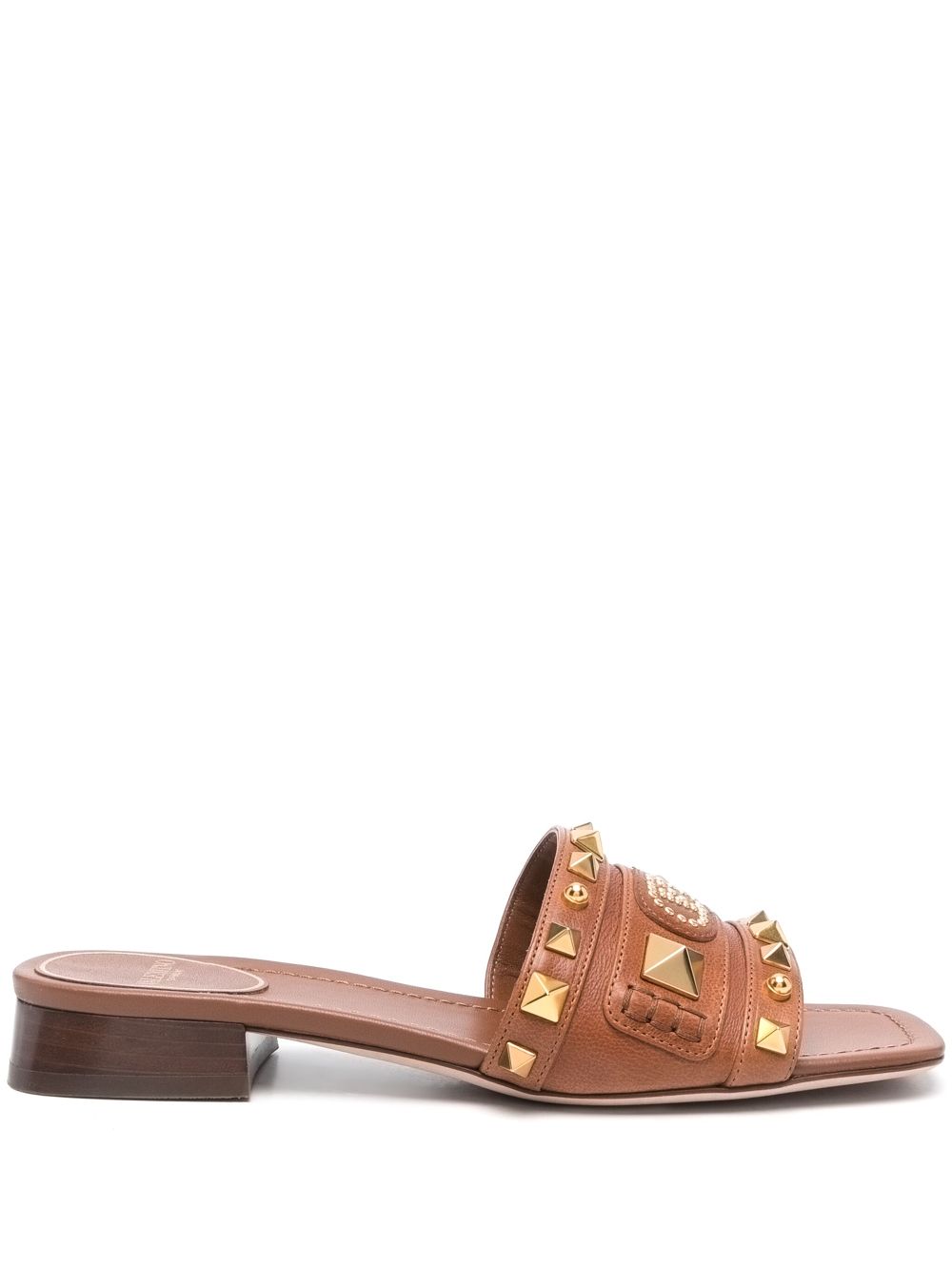 Valentino Garavani VLogo Signature sandals Brown