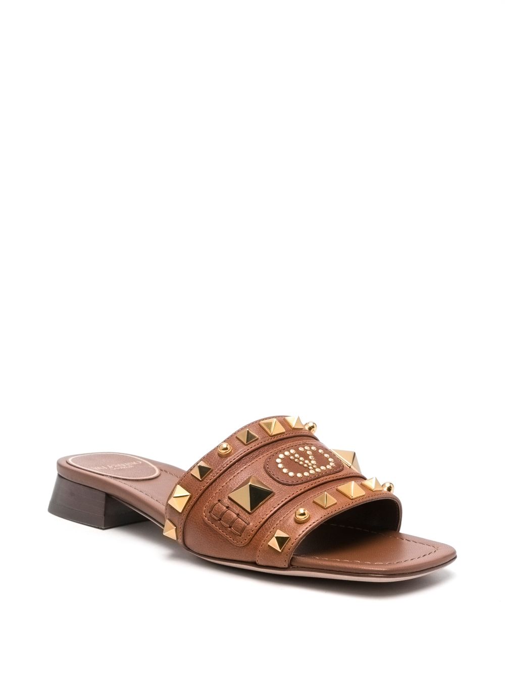 Valentino Garavani VLogo Signature sandalen - Bruin