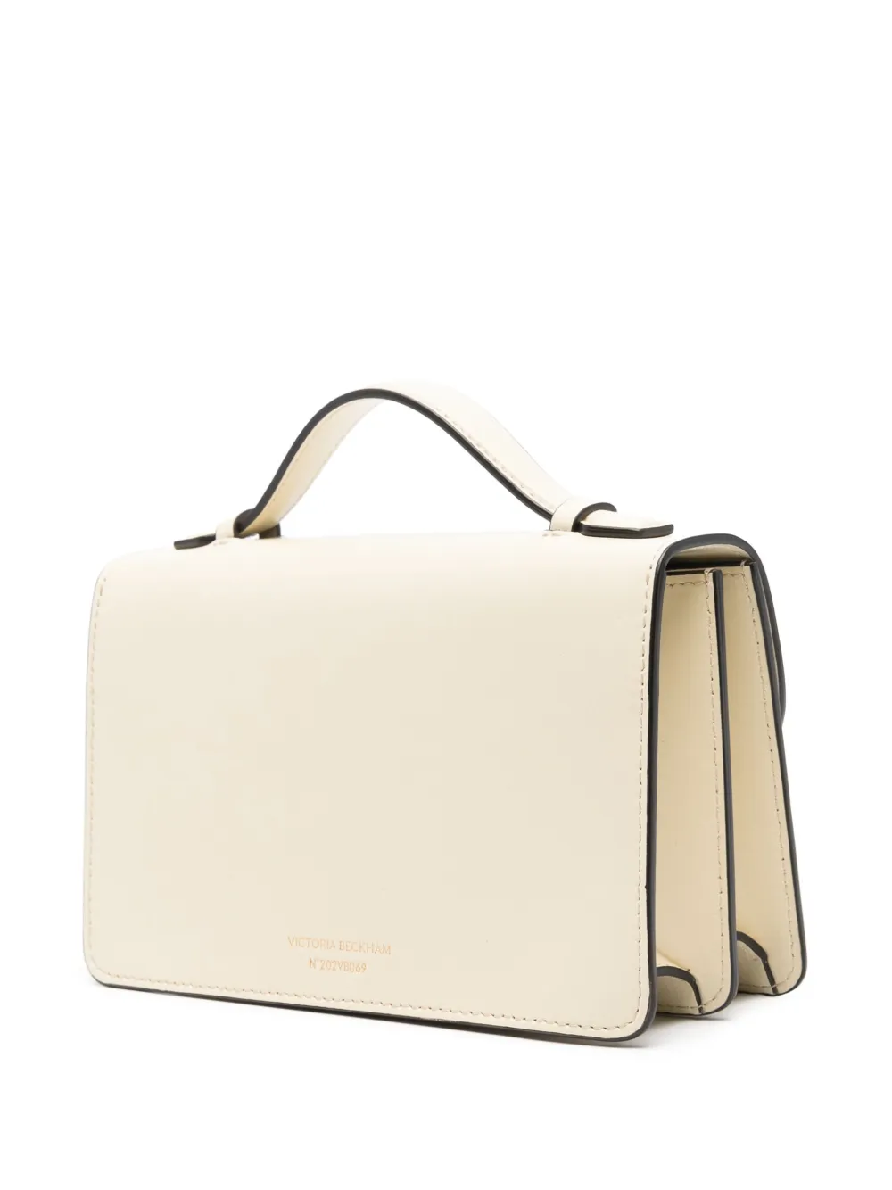 Shop Victoria Beckham Mini Dorian Tote Bag In Neutrals