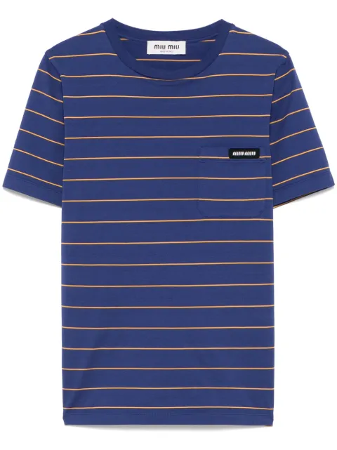 Miu Miu striped T-shirt