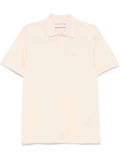 Valentino Garavani VLogo Signature-embroidered polo shirt