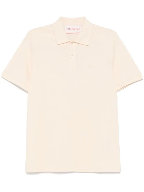 Polo à détail VLogo brodé - Valentino Garavani - Modalova