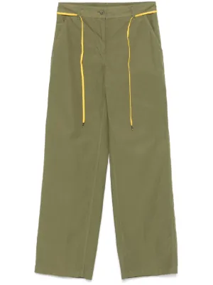 パンツ ASPESI LINEN PANTS Aspesi Ventura Drawstring Linen Pants Light Beige at
