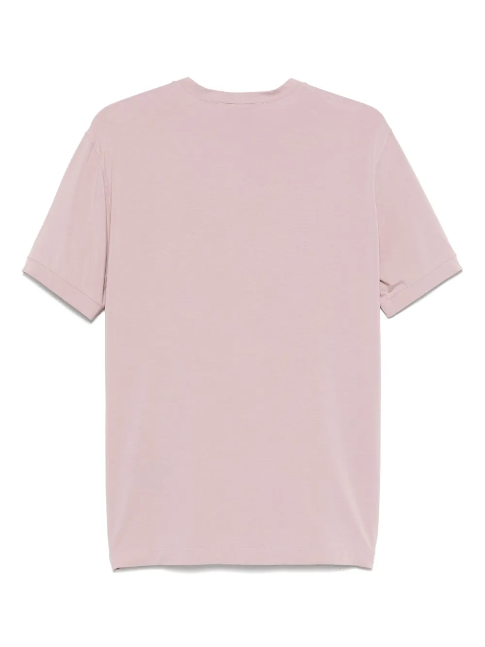 Giorgio Armani T-shirt met geborduurd logo - Roze