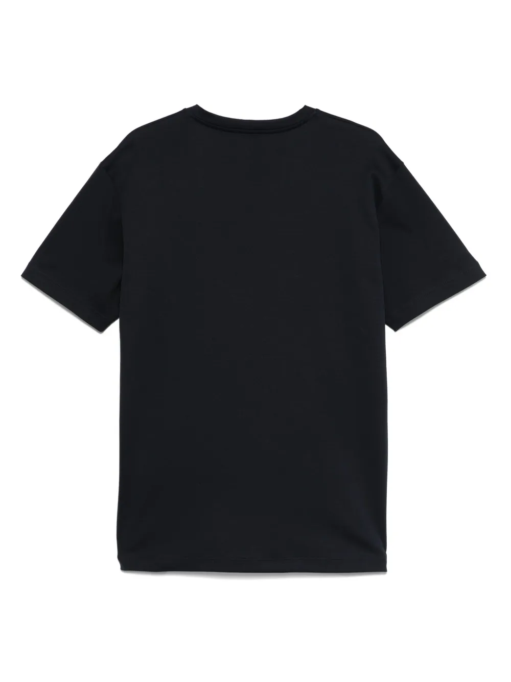 Giorgio Armani T-shirt met geborduurd logo - Blauw