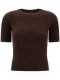 KHAITE Mia knitted top - Brown