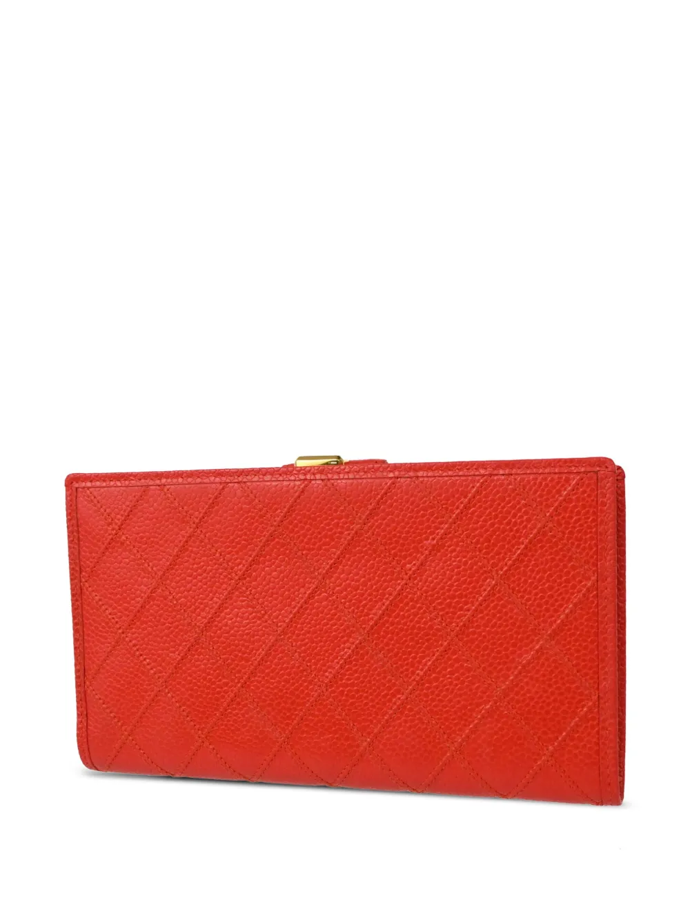 CHANEL Pre-Owned 1998 leren portemonnee - Rood