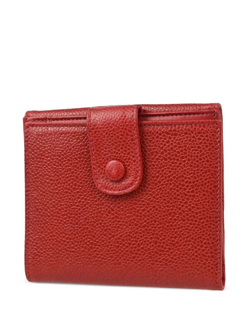 CHANEL Pre-Owned 1997 handtas met CC-logo - Rood