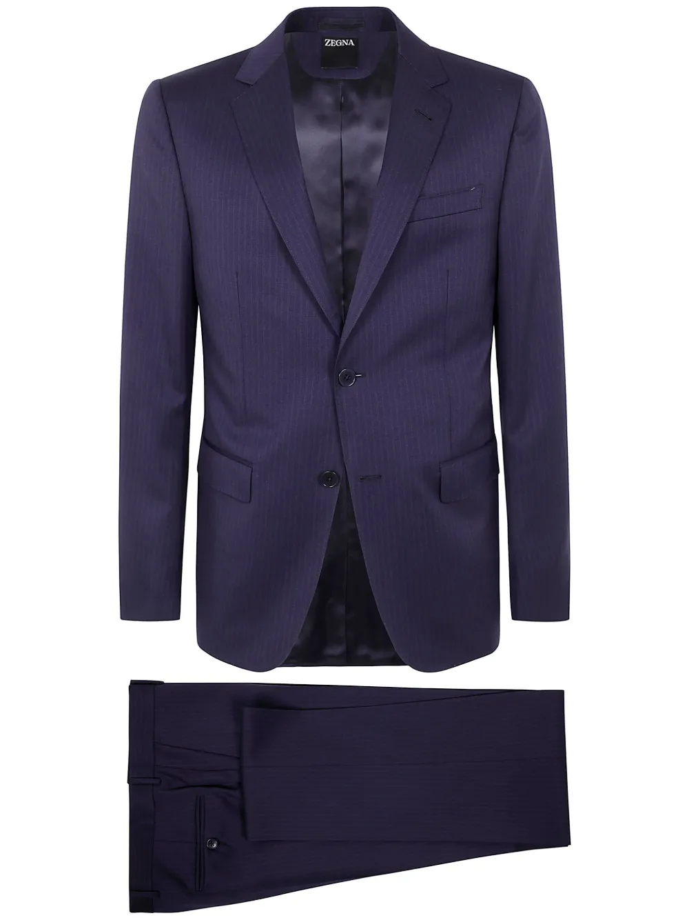 Zegna Nachtblauwe blazer