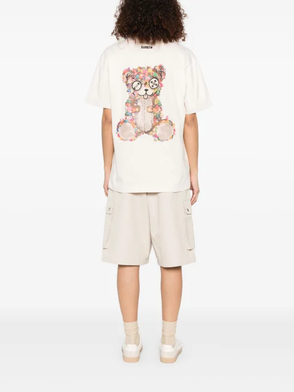 BARROW Iconic Smile Tシャツ | ニュートラル | FARFETCH JP