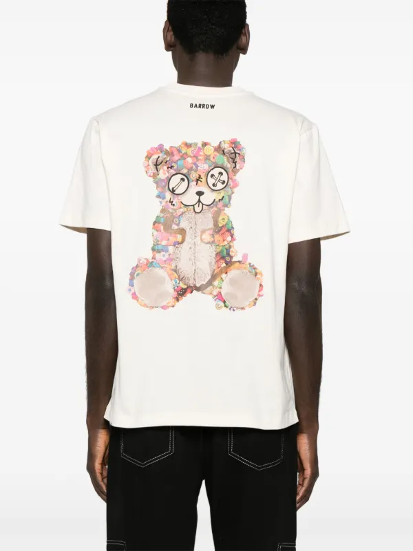 シンプル♪【BARROW】t-shirt iconic smile BARROW Iconic Smile T-shirt | Black | FARFETCH
