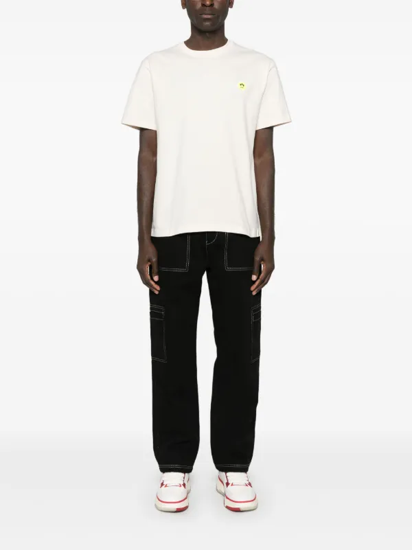 BARROW Iconic Smile T-shirt | Neutrals | FARFETCH BH