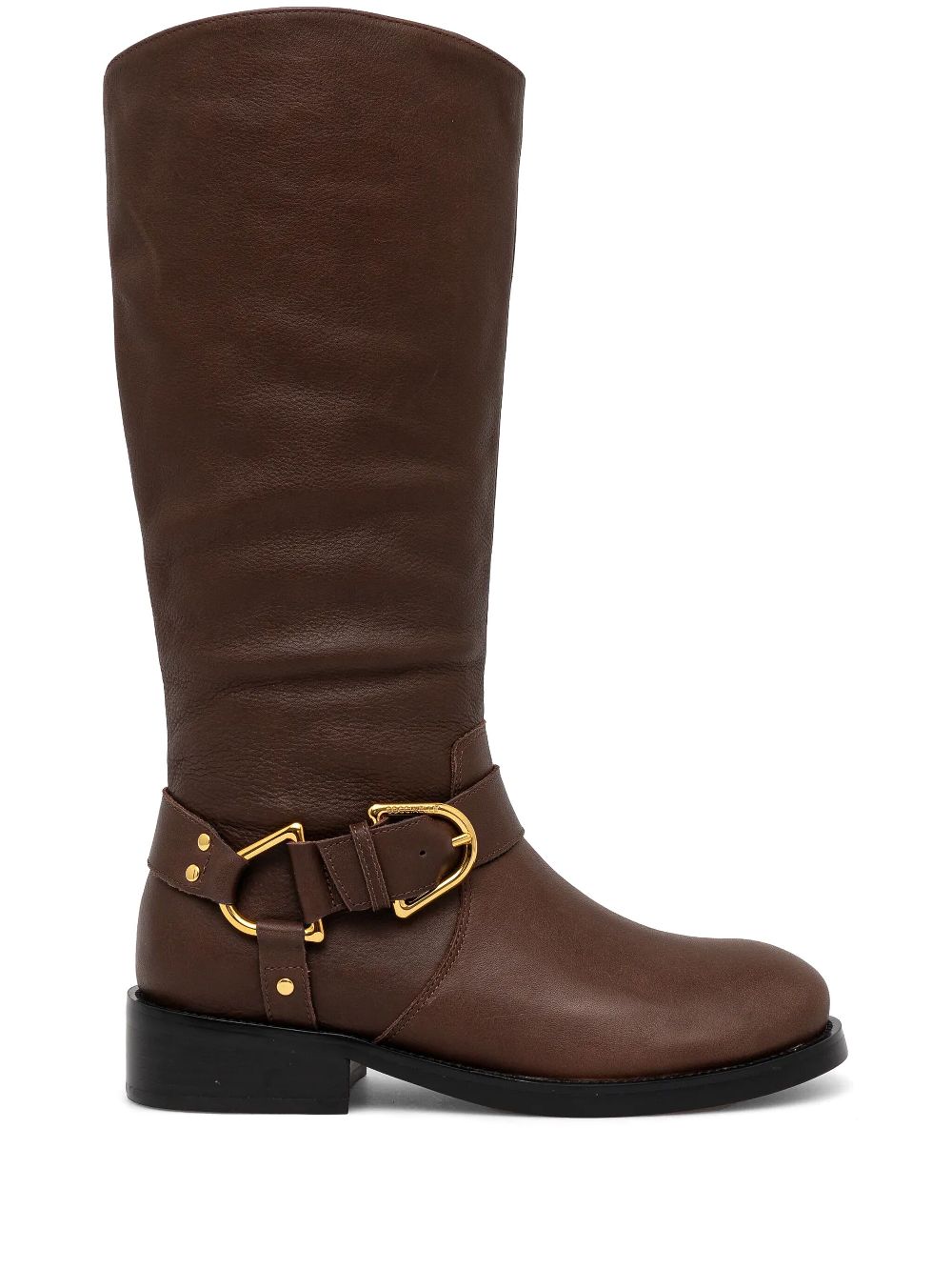 Coccinelle 35mm leather boots - Brown