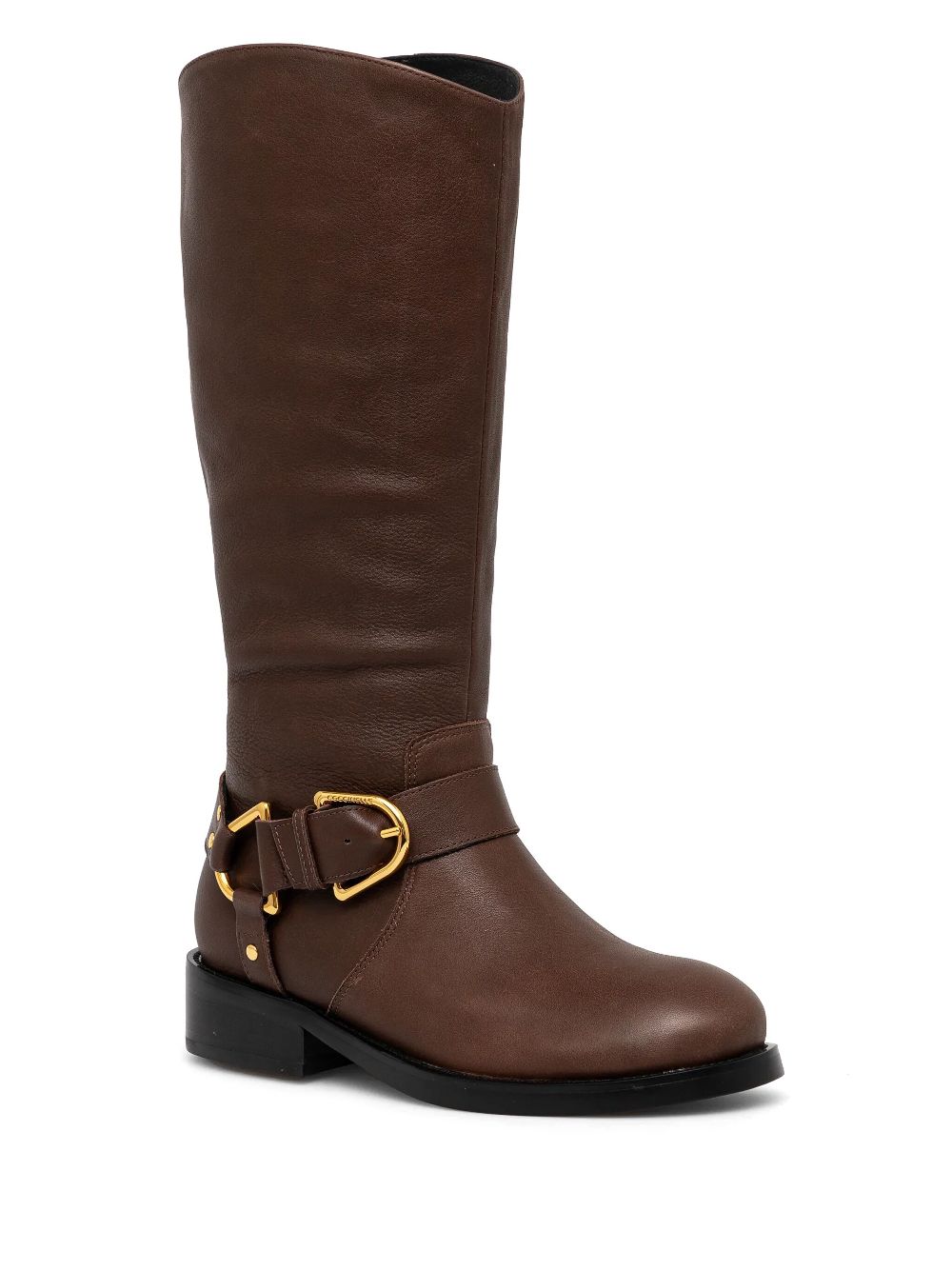 Coccinelle 35mm leather boots - Brown