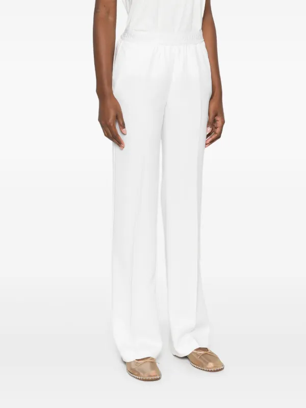 パンツ Ermanno Firenze Trousers ERMANNO FIRENZE ストレートパンツ | ホワイト | FARFETCH JP