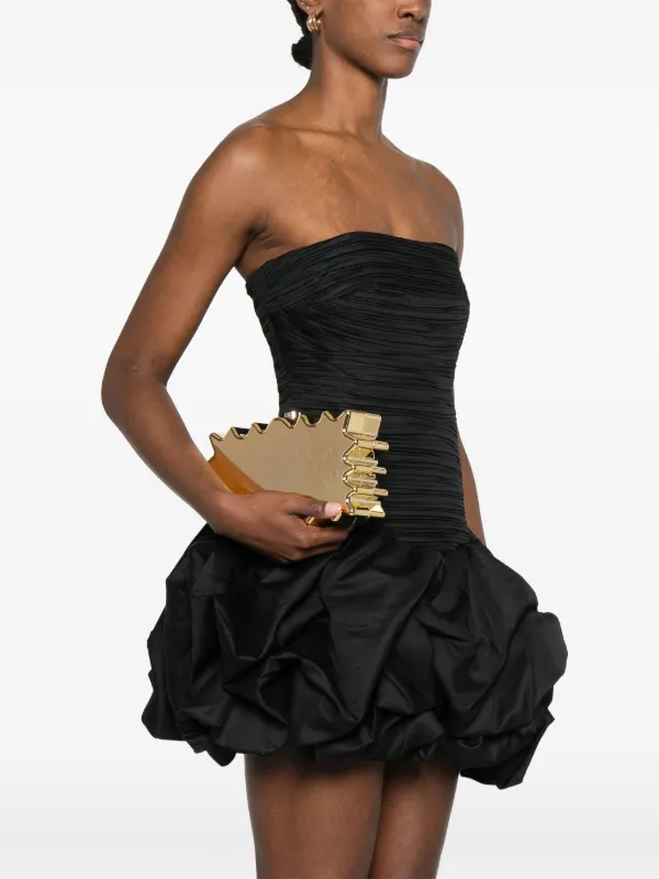 Cult Gaia Paloma Clutch Bag | Gold | FARFETCH
