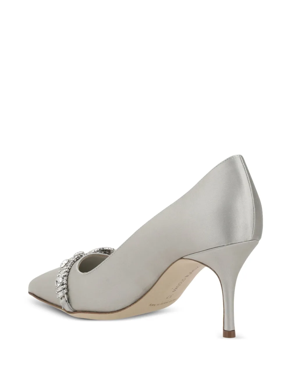 Manolo Blahnik 70mm Asapump pumps Grijs