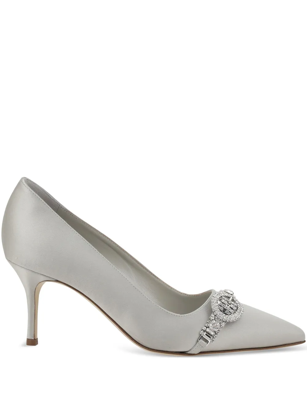 Manolo Blahnik 70mm Asapump pumps Grijs