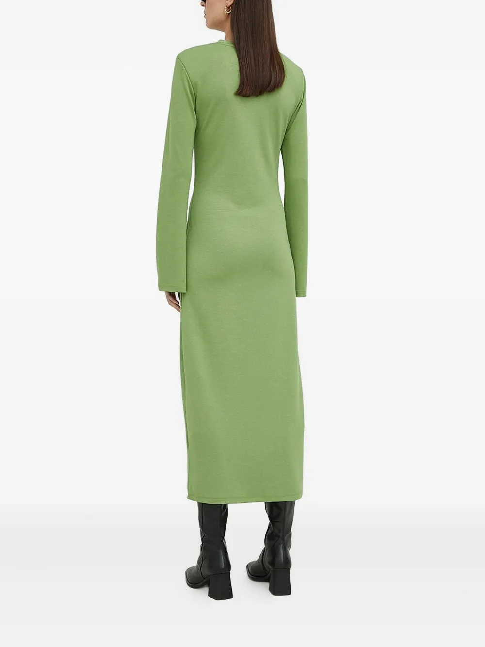 Gestuz Uitgesneden maxi-jurk Groen