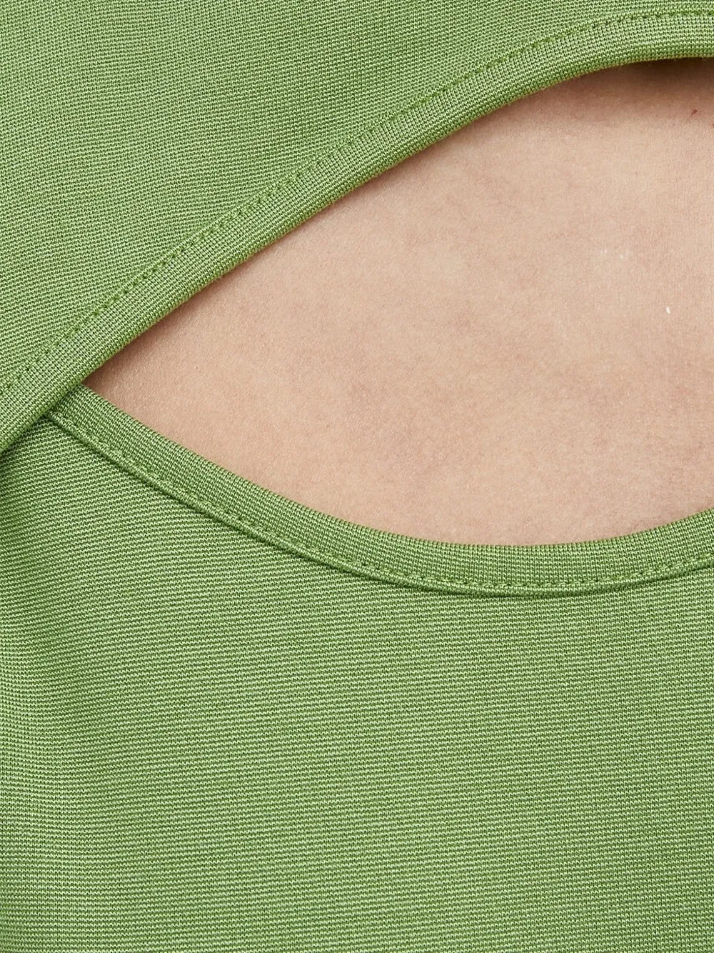 Gestuz Uitgesneden maxi-jurk Groen