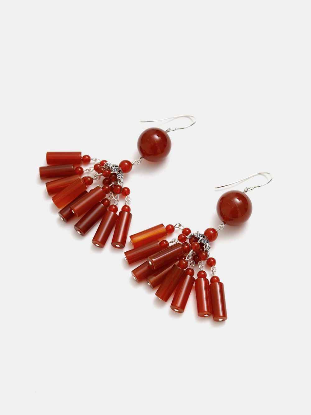 Sophie Buhai Flamenco earrings - Rood