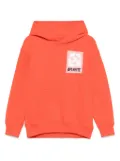 Off-White Kids Big Label hoodie - Red