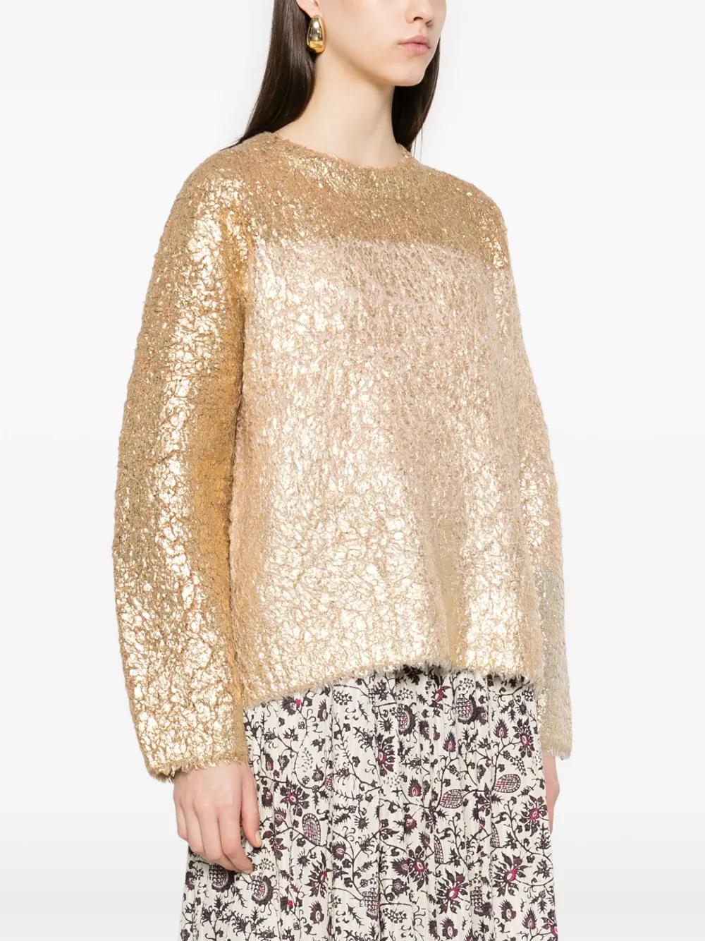 Ulla Johnson Manet trui Goud