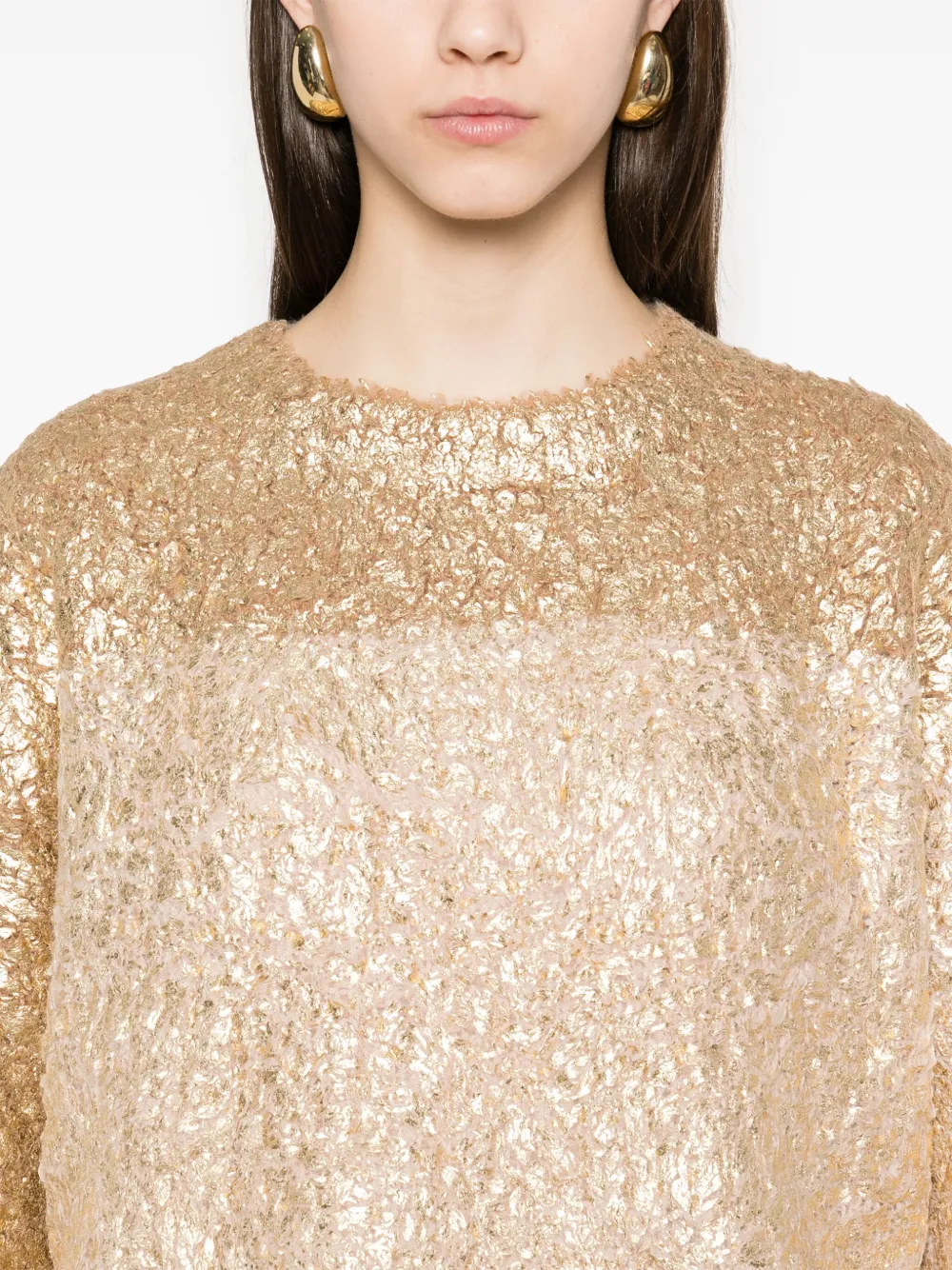 Ulla Johnson Manet trui Goud
