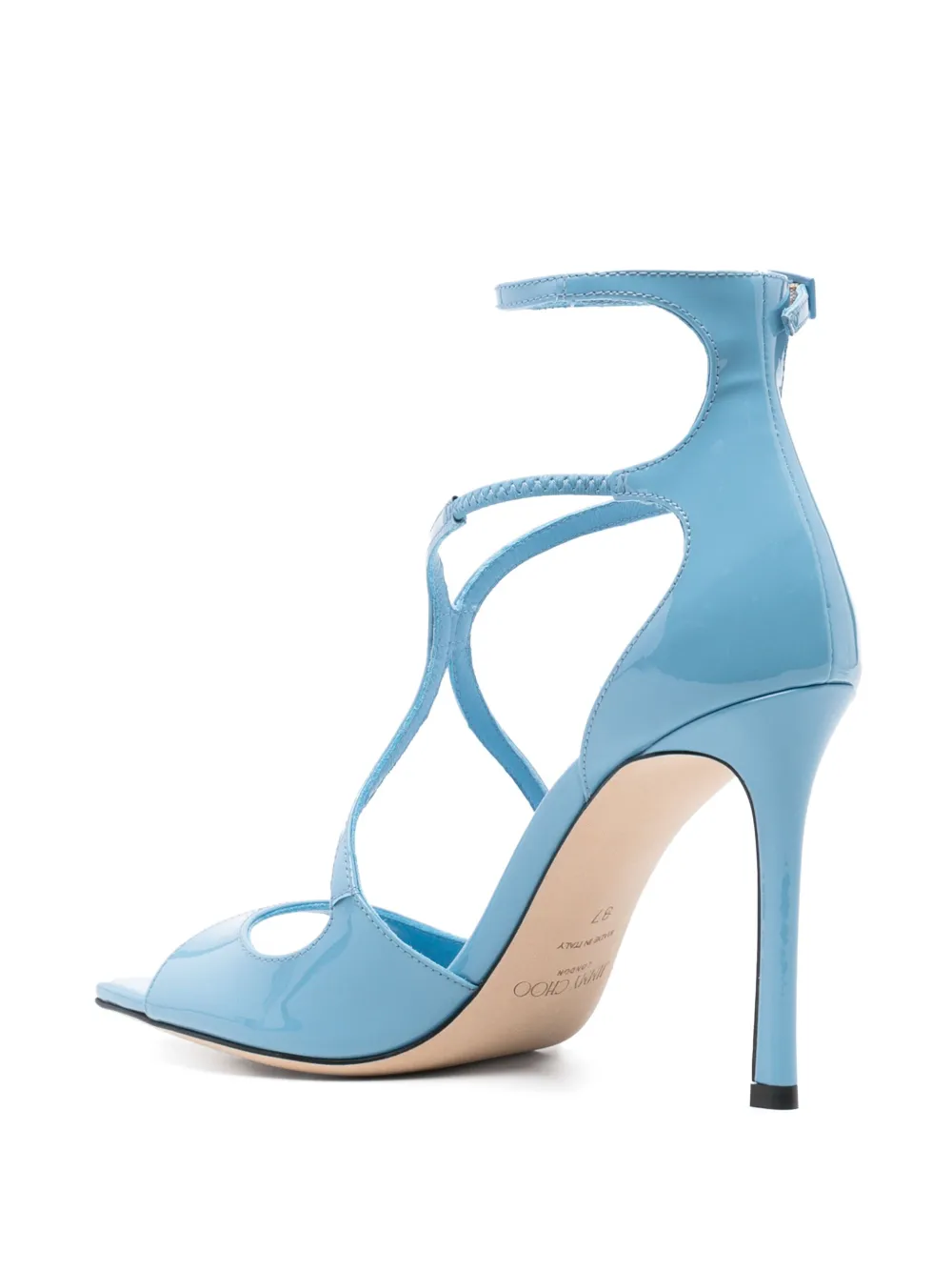 Jimmy Choo 95mm Azia sandals Blue