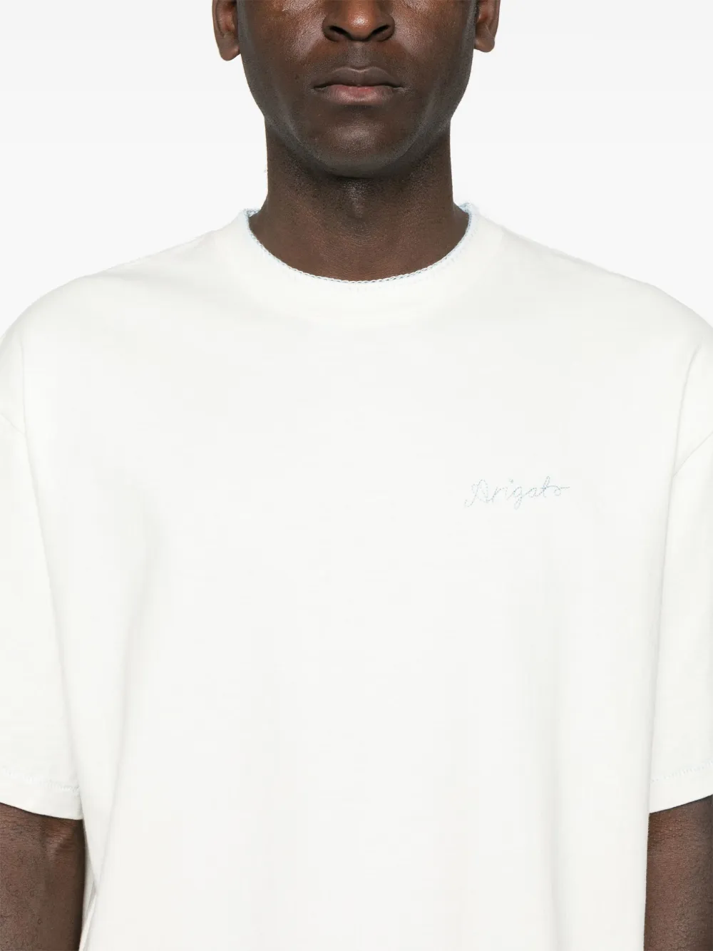 Axel Arigato T-shirt met decoratief stiksel Wit