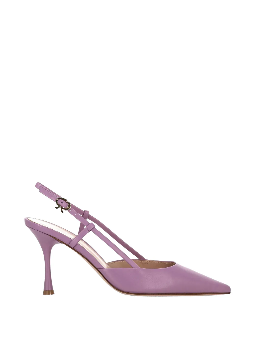 Gianvito Rossi pointed-toe slingback sandals - Viola