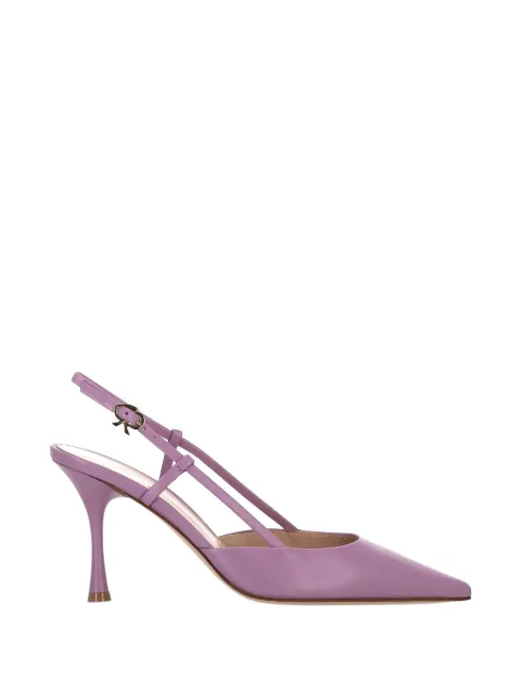 Gianvito Rossi pointed-toe slingback sandals