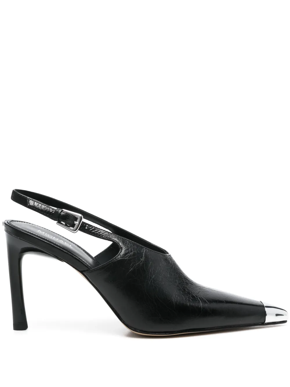 Michael Kors 100mm Kasia leather pumps Black