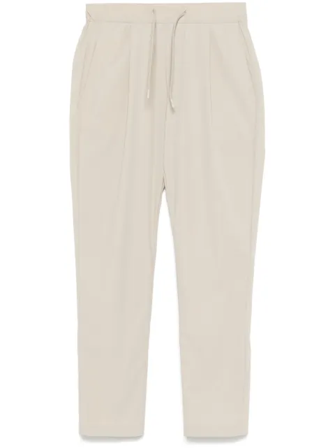 Herno pantalon de jogging à coupe fuselée