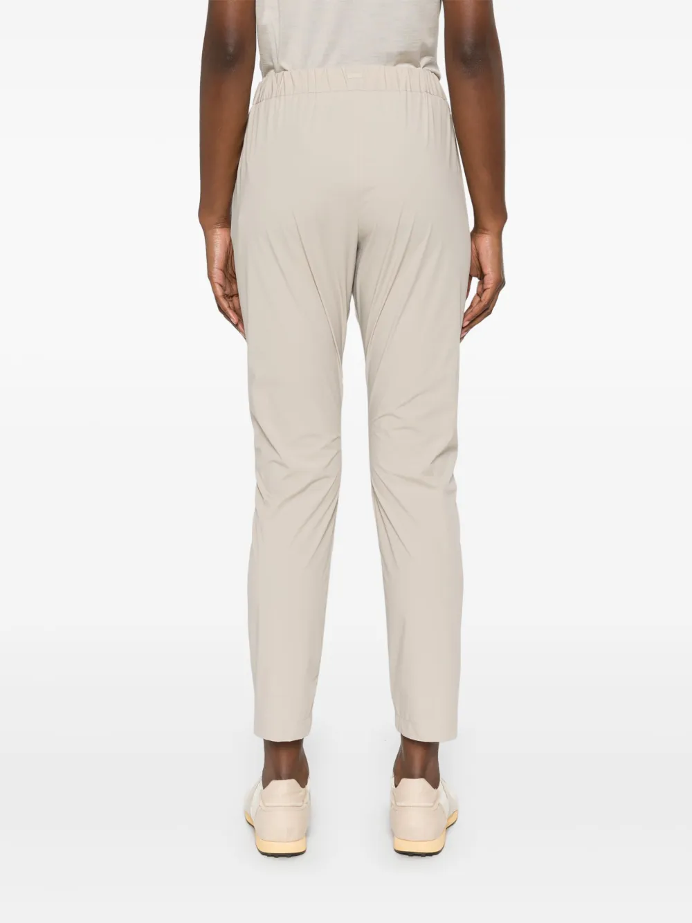 Herno Trainingsbroek met toelopende pijpen Beige