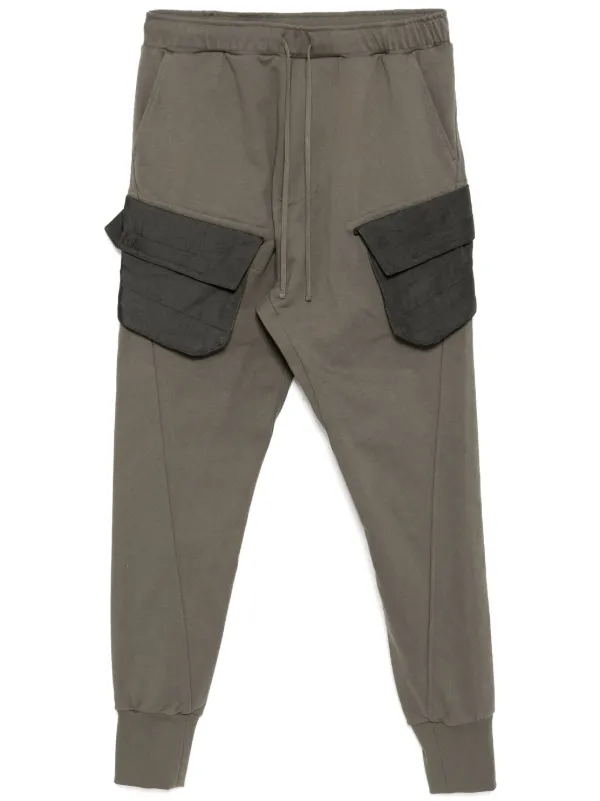 Julius Cotton Trousers Grey FARFETCH PH