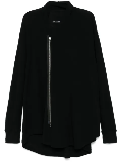 Julius zip-up cardigan