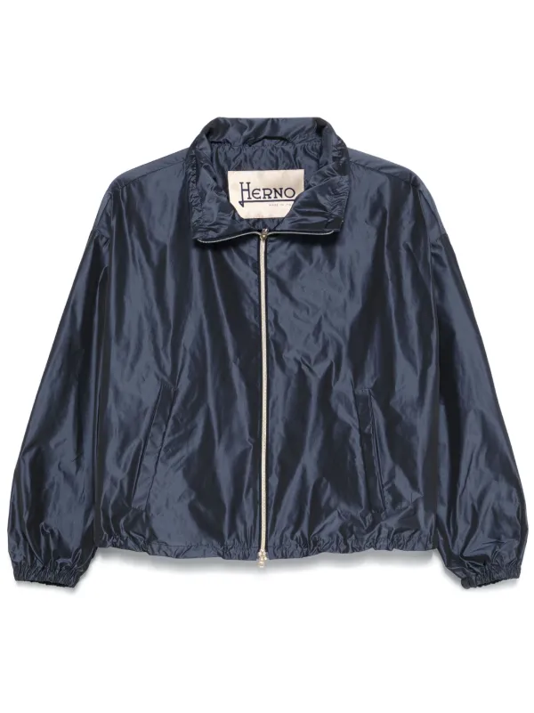 Herno ドローストリング ジャケット | ブルー | FARFETCH JP