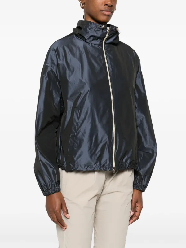 Herno drawstring-collar Jacket | Blue | FARFETCH