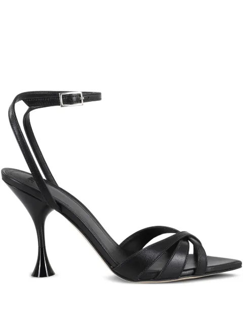 3juin 95mm leather sandals 